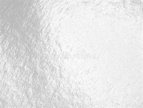 White Glossy Foil Texture Background With Uneven Surface Stock Image
