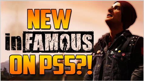 New Infamous Game Coming To Ps5 Youtube