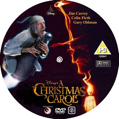 Dvd Lables A Christmas Carol 2009