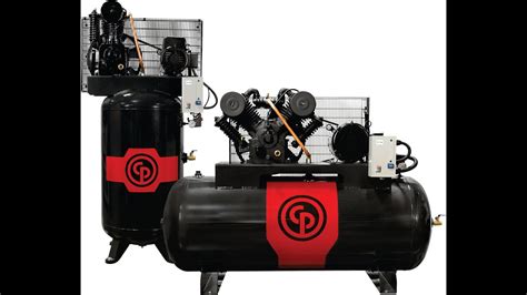 Gas Powered Chicago Pneumatic Air Compressors Youtube