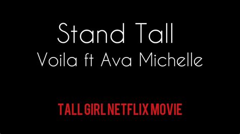 Stand Tall By Voila Ft Ava Michelle Tall Girl Netflix Chords Chordify