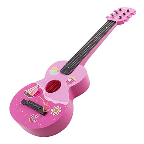 Pink Ukulele Guitar Toy For Girls Kids 3 4 5 Years Old Age Acoustic