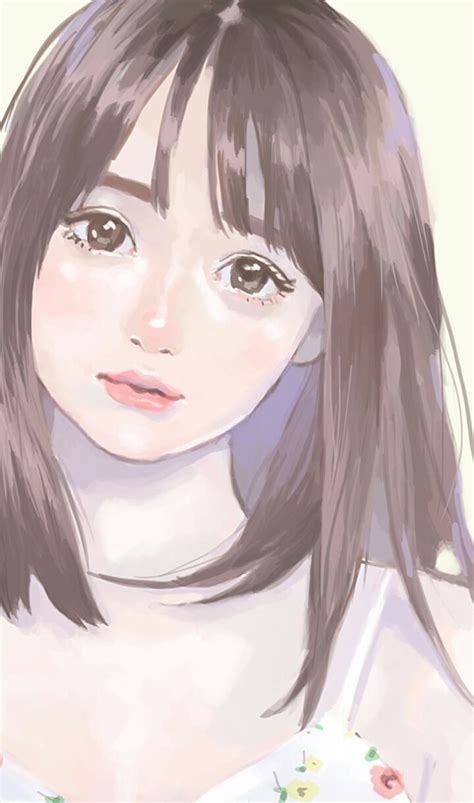 Guay Drawing Cartoon Korean Cute Girl Wallpaper Rock