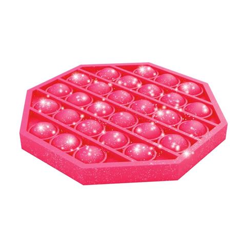 Pop it fidget toy push bubble pop pop anti stress relaxing soft sensory flower toy popit at €15.34 choose your wows. Pop It Bubble Fidget Pink Glitter - Uddannelseslegetøj ...