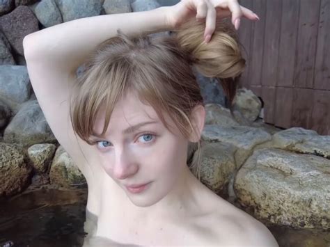 悲報日本人男性さん温泉に入る白人美女に群がってしまうwww ビアANTENNA