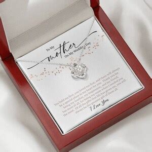 Gift for Mom on Wedding Day, Mother of the Bride Gift, Mom Wedding Gift