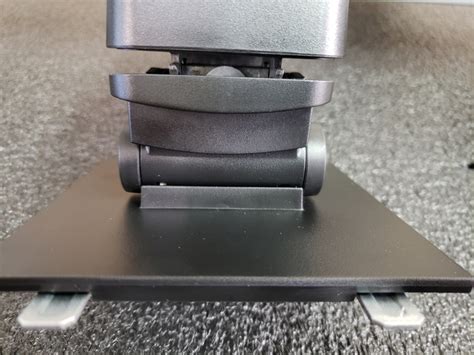 Used Dell Mds14a Dual Monitor Desk Stand For 24 Inch Monitors Black