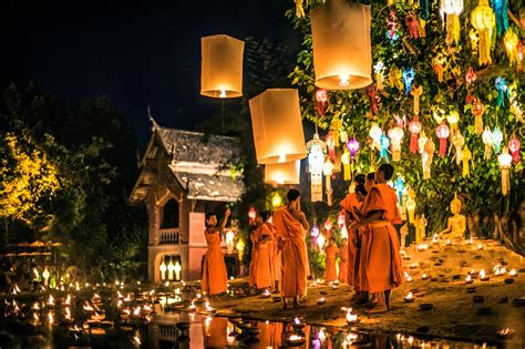 Loy Krathong Das Lichterfest In Thailand Urlaubsguruat