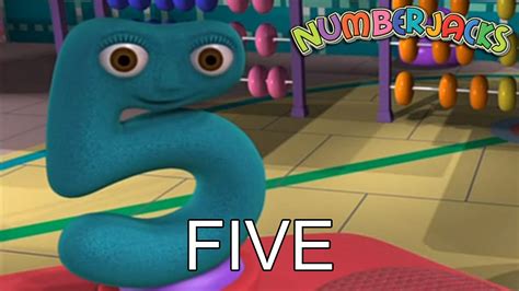 Numberjacks All Of 5s Missions Season 1 Youtube