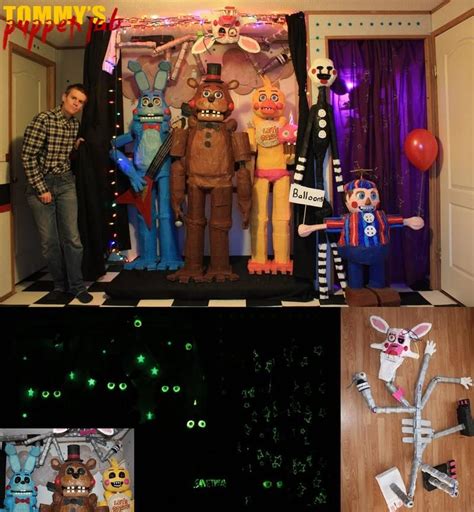 Five Nights At Freddys 2 Puppets By Tommygk On Deviantart Fnaf Costume