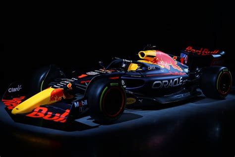 Red Bull Racing Rb18 Onthuld Nieuwe F1 Auto Max Verstappen