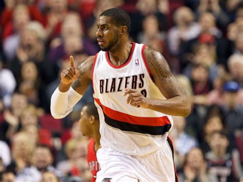 Later on that night my rhythm got even. LaMarcus Aldridge: I'm building a separate house just for ...