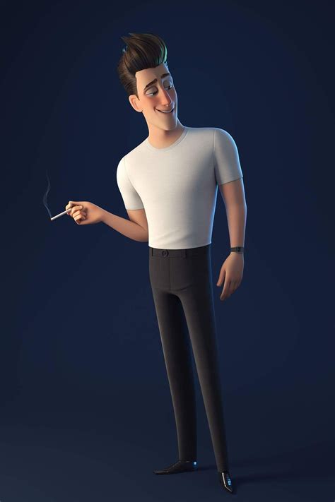 Best Of Male Cartoon Character Reference Images For 3d Modeling Happy