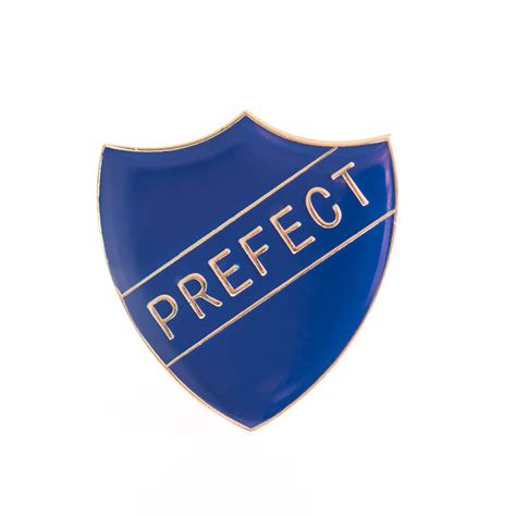 Enamel Shield Pin Badge Prefect London Emblem