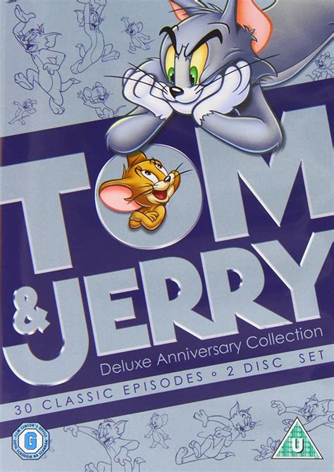 Tom And Jerry Deluxe Anniversary Collection 30 Classic Dvd Free Shipping Over £20