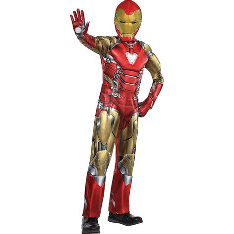Child Iron Man Muscle Costume Avengers Endgame Party City