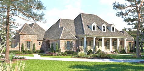 2 Story Acadian House Plans