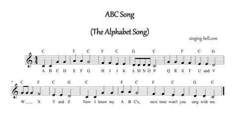 38 Alphabet Song Lyrics Free Download