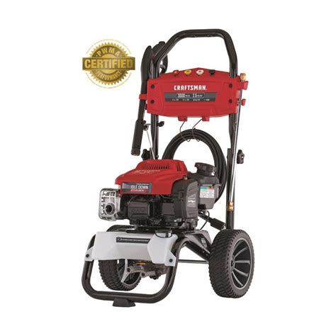 Craftsman pressure washer won't start. CRAFTSMAN 3000-PSI 2.5-GPM Cold Water Gas Pressure Washer ...