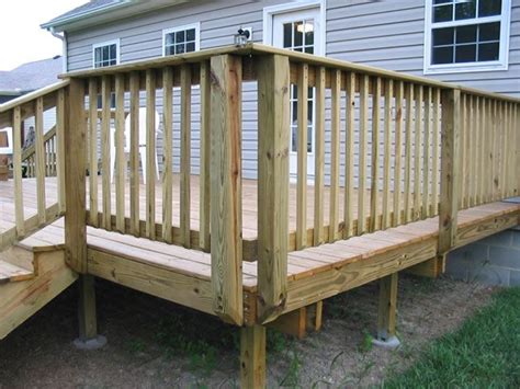 Over time, many different styles of deck railing have been developed. outside post mount | Deck railing design, Building a deck ...
