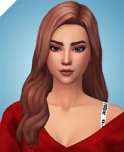 The Sims 4 Hair Maxis Match Daxruby