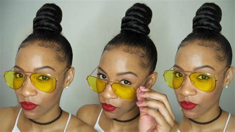 Women all over the world use braids to protect their beauty from environmental damage as well as show off one of the sweetest styles to get that extra height. Top Knot Ninja Bun With Braiding Hair - YouTube