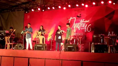 Love Story Cover By Pop Corn At Dyuthi 2016 Youtube