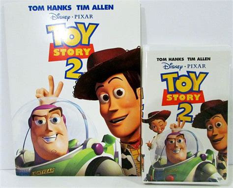 Toy Story 2 Movie On Vhs And Offical Toy Story 2 Press Kit Toy Story
