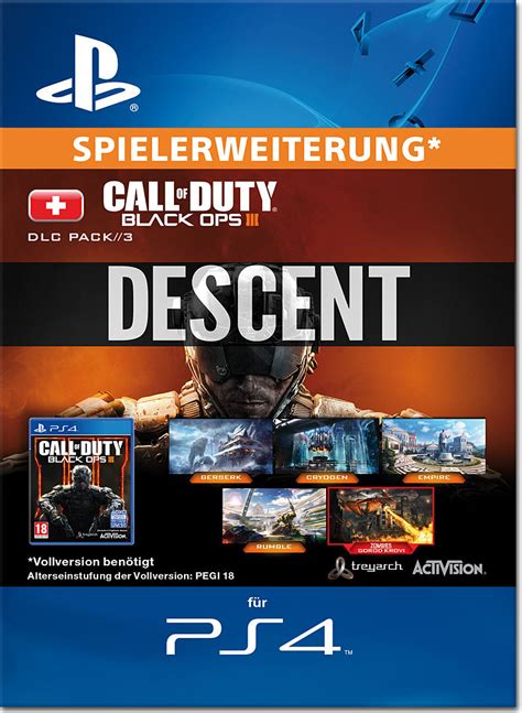 Call Of Duty Black Ops 3 Dlc 3 Descent [playstation 4 Digital] • World Of Games
