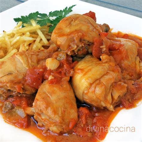 Exquisita receta asiática de especias dominantes en sabor explosiva en la boca, con o sin yogur. Receta de pollo con tomate - Divina Cocina