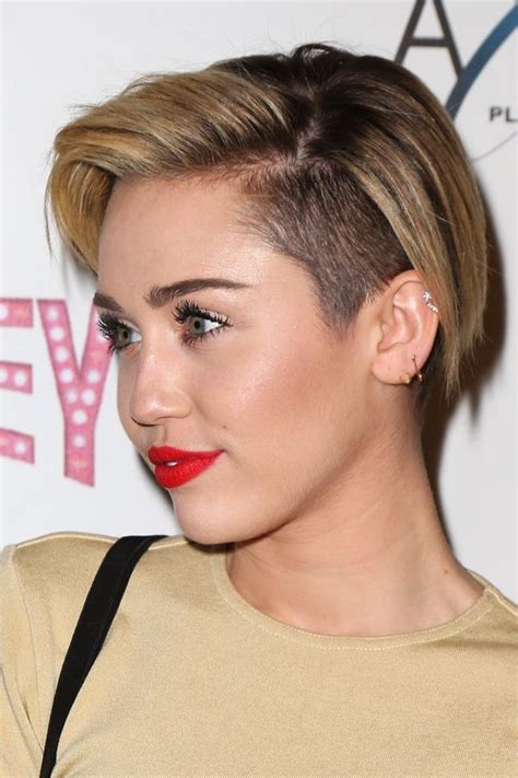Find miley cyrus' latest hairstyles in this gallery, including short haircuts, shoulder length hair, updos, and long hairstyles from this pop star miley~. Miley Cyrus' Beauty Evolution Is Nothing Short Of ...