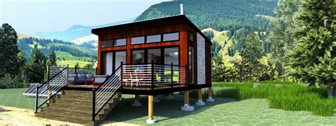 The Tiny Modern Off Grid Cabin Plan