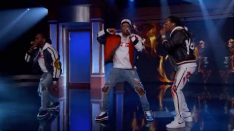 Migos Brought Bad And Boujee To Jimmy Kimmel Live