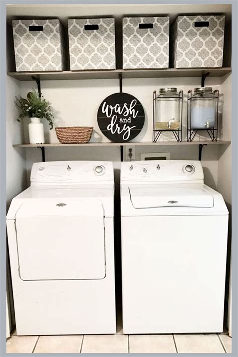 Small Laundry Room Makeovers 57 Low Budget Ideas To Spruce Up Your Tiny Laundry Room On A