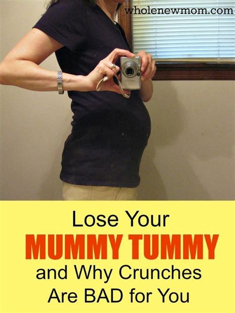 Lose Your Mummy Tummy And Find Out Why Crunches Are Bad For You