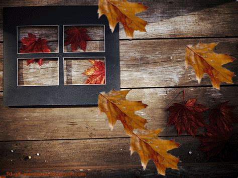 Animated Free  Free Autumn Leaves Animated Wallpaper 3d 