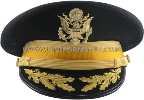 Us Army Service Cap For Field Grade Armor Cavalry Branch Officers