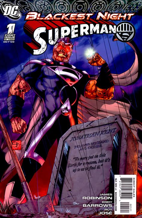 Blackest Night Superman Vol 1 1 Dc Comics Database