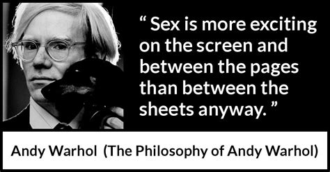 “sex Is More Exciting On The Screen And Between The Pages Than Between