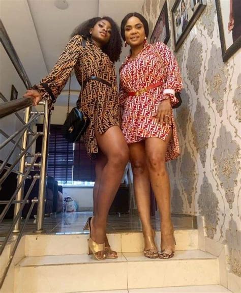 iyabo ojo and her daughter priscilla twinning in stunning new photos