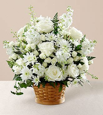 How to send same day flowers online? Heartfelt Condolences™ Arrangement- BASKET INCLUDED