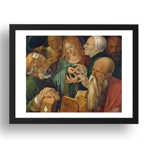 Jesus Among The Doctors By Albrecht Durer Masterpiece Etsy