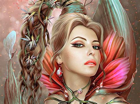 1080p Free Download Beautiful Fairy Fairy Women Bonito Abstract