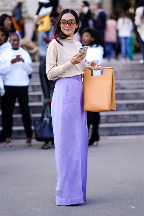 Make A Big Style Statement In Lavender Pants — Its The Color Of The