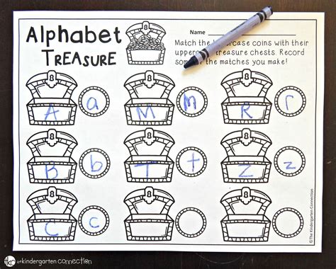 Treasure Alphabet Match Alphabet Matching Alphabet Alphabet Names