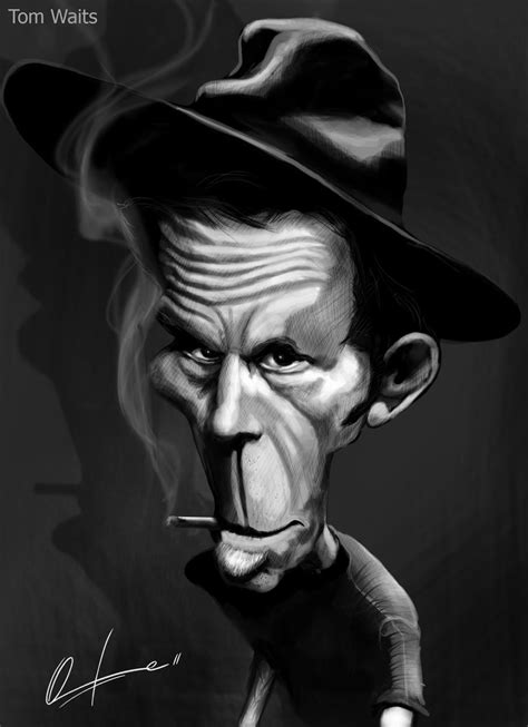 Caricaturas And Cartoons By Onofre Alarcón Tom Waits