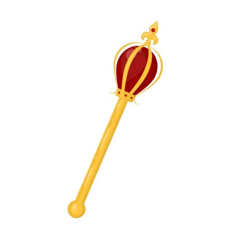 Cartoon Of A King Scepter Illustrations Royalty Free Vector Graphics