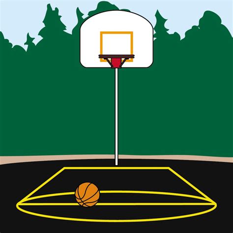 License type what are these? Basketball Court Clipart - Clipartion.com