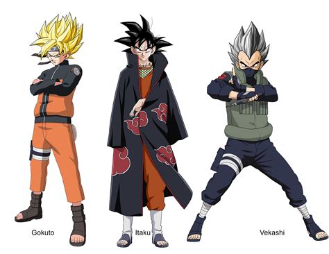 Dbz And Naruto Crossover