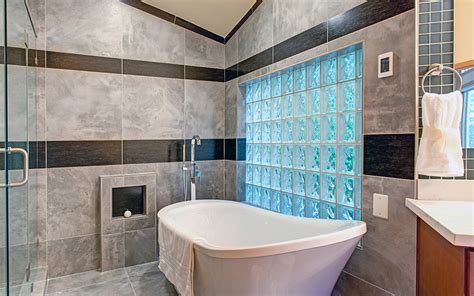 How To Build A Glass Block Window In Shower Glass Designs